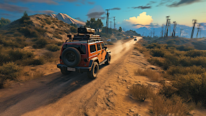 Offroad Driving Jeep Games 3D Screenshot 3