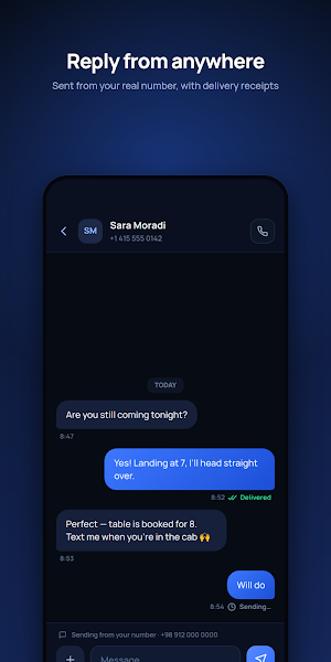 Textino: SMS Sync & Transfer Screenshot 2