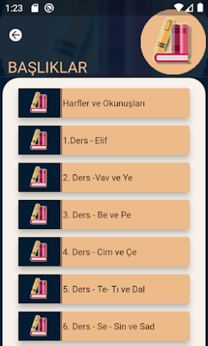 Osmanlıca Öğreniyorum Pro Screenshot 1