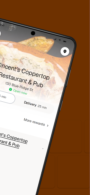 Vincent's Coppertop Restaurant Screenshot 1