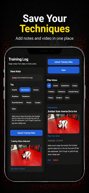 Matlock: BJJ Study App Screenshot 3
