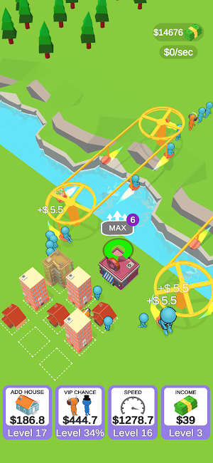 Ropeway Fever: Idle Transport Screenshot 2