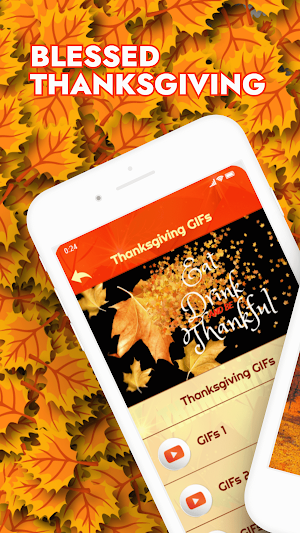 Thanksgiving Cards Wishes GIFs Screenshot 0