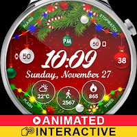 Christmas Lights Watch Face