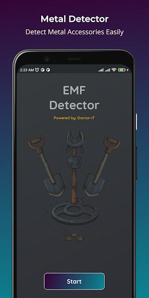 EMF Metal detector - EMF meter Screenshot 0