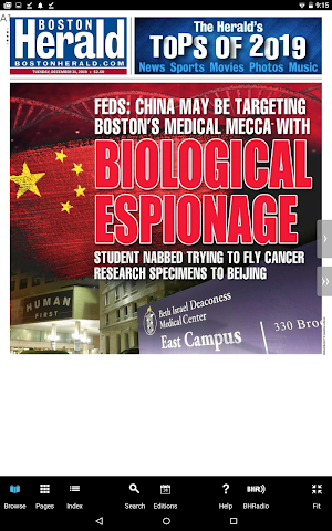 Boston Herald E-Edition Screenshot 3