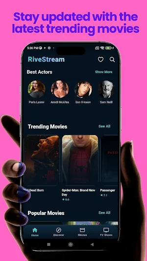 Rivestream: Movies, Web Series Screenshot 0
