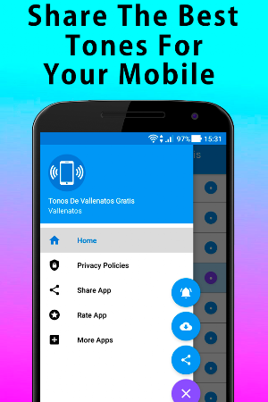 Ringtones vallenatos Screenshot 2