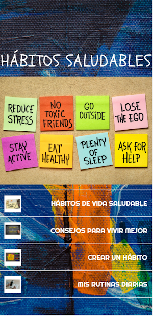 Healthy living habits Screenshot 0