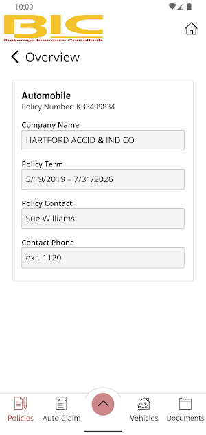 Brokerage Insurance Consultant Screenshot 3