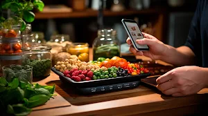 Kitchen digital scales helper Screenshot 0