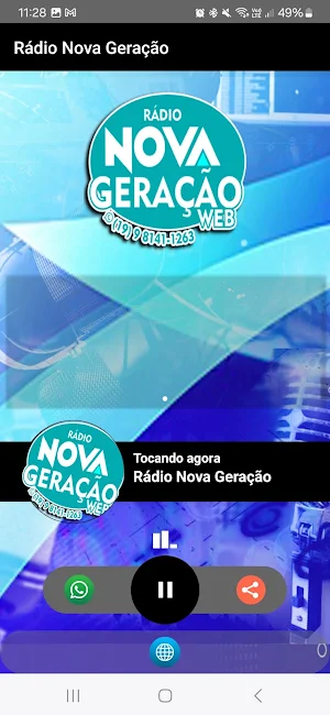 Rádio Nova Geração Screenshot 1
