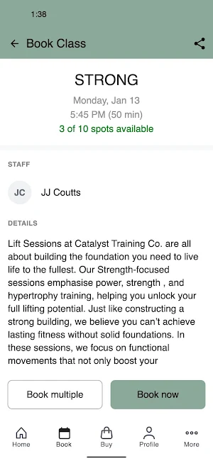 Catalyst Training Co. Screenshot 2