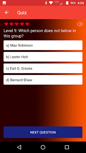 Black History Quiz Screenshot 3