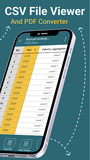 CSV Viewer – CSV Editor Screenshot 1