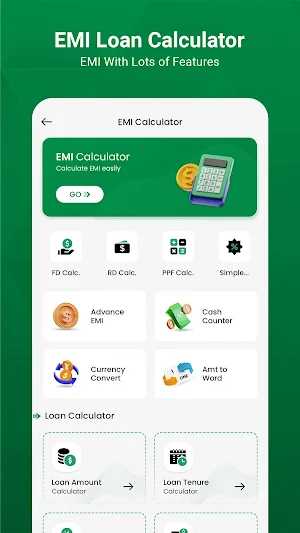 LoanTool : EMI Loan Calculator Screenshot 0