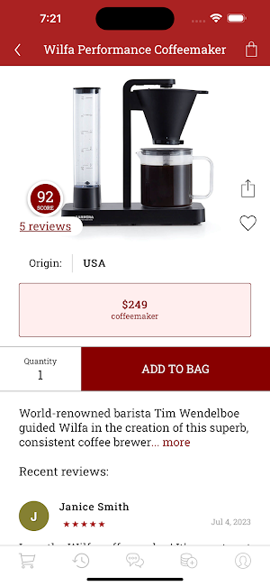 Lardera Coffee Roasters Screenshot 3