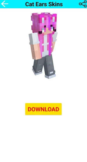 Cat Ears Skins For Minecraft Screenshot 2