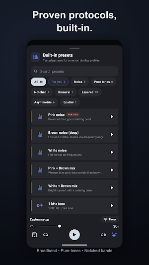 Tinnitus Match Screenshot 1