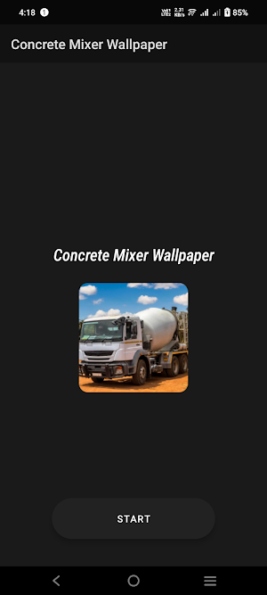 Concrete Mixer Wallpaper Screenshot 1