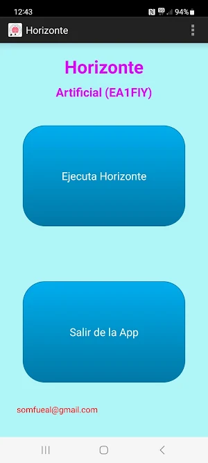 Horizonte Artificial Screenshot 0