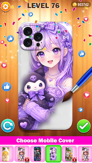 Phone Case DIY Maker Games Screenshot 2