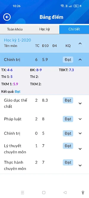 Cao Đẳng Huế Screenshot 1