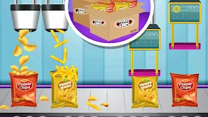 Potato Chips Food Factory – Crispy Snacks Maker Screenshot 0