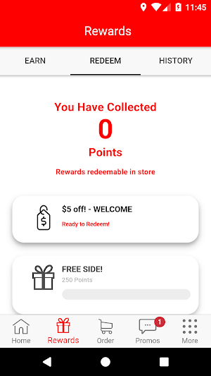 Mediterranean Grill Rewards Screenshot 1
