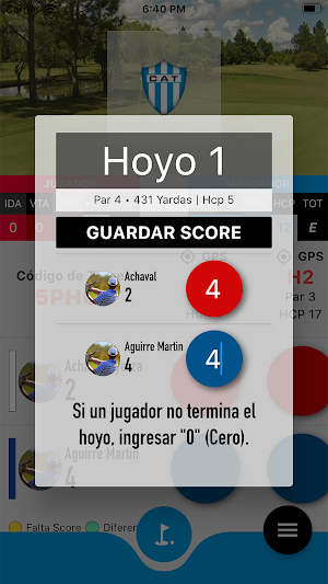 Trebolense Golf Screenshot 3