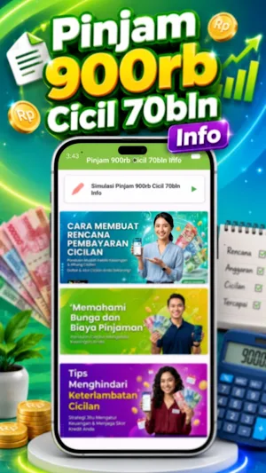 Pinjam 900rb Cicil 70bln Info Screenshot 2