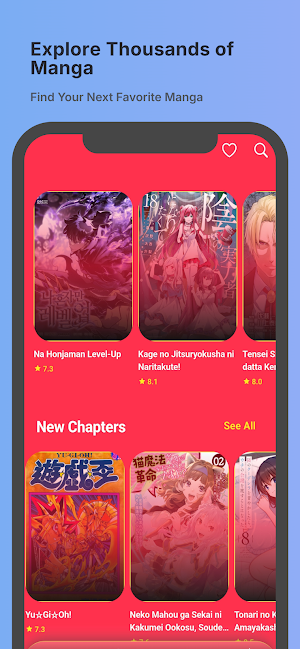 HotComics - Manga & Comics Screenshot 2