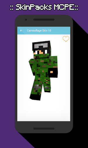 SkinPacks Camouflage for Minecraft Screenshot 2
