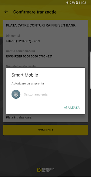 Raiffeisen Smart Mobile Screenshot 2
