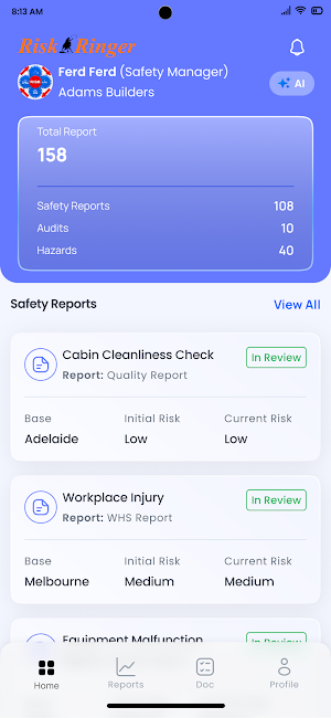Risk Ringer Screenshot 2