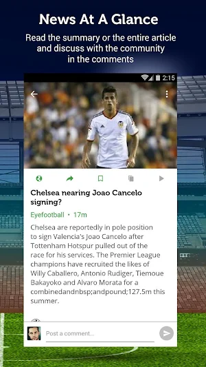 Football News - Soccer Breaking News & Scores Screenshot 3