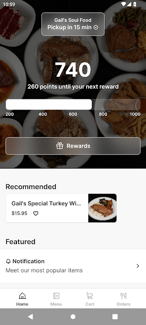Gail's Soul Food Screenshot 0