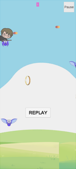 Flappy Witch - WiGame Screenshot 1