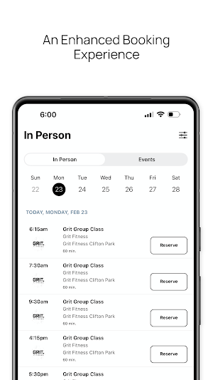 Grit Fitness NY Screenshot 2