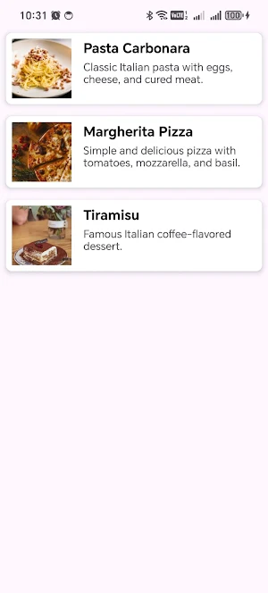 Italian Cooking Recipes Screenshot 0