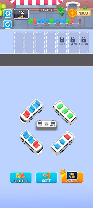 Bus Frenzy : Color Sort Screenshot 2