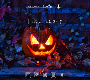 Pumpkin Candle Theme Screenshot 0