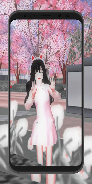Sakura School Wallpaper HD Screenshot 2