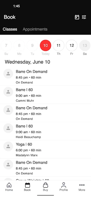 Raise The Barre Fitness Screenshot 1