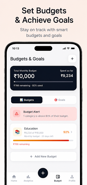 Spenzaa: AI Expense Tracker Screenshot 1