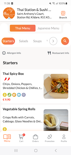 Thai Station Ireland Screenshot 0