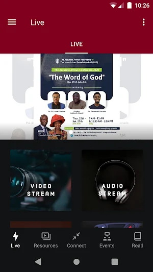 Jesus is Lord Foundation Int'l Screenshot 0