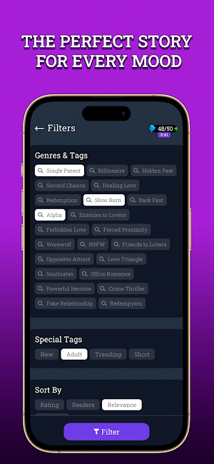 Epivella - Novels & Stories Screenshot 2