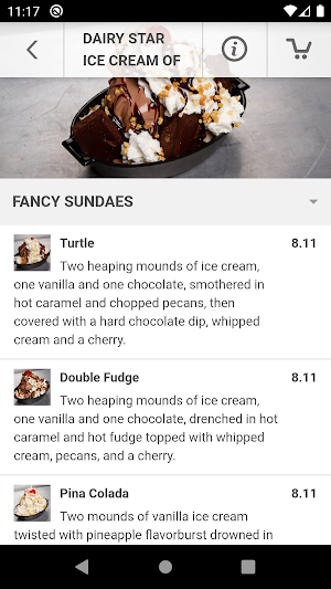 Dairy Star Ice Cream Screenshot 2