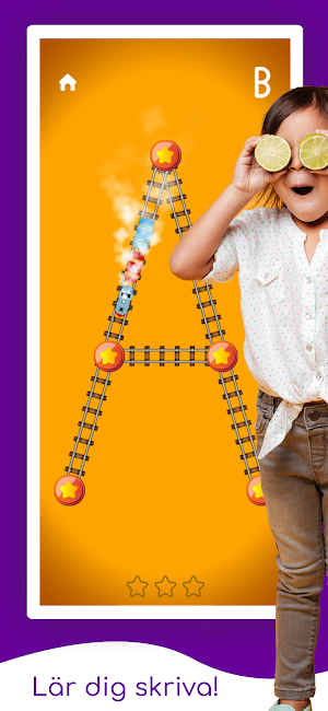 Swedish Alphabet For Kids: ABC Screenshot 1